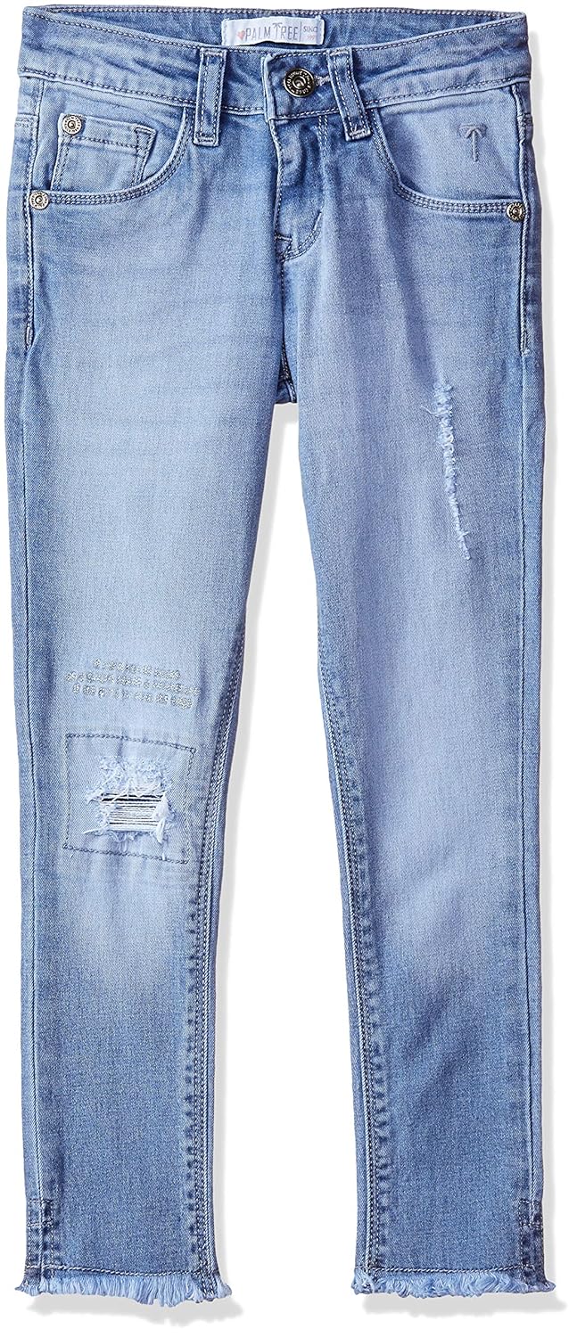 jeans with palm trees