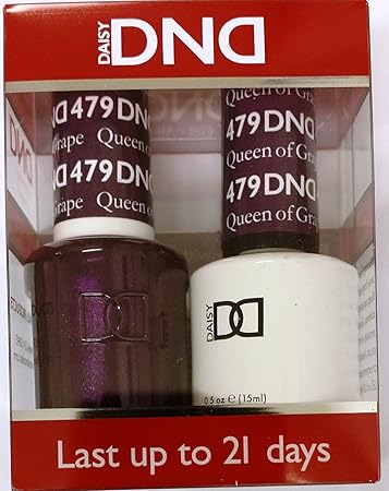 Amazon Com Dnd Gel Matching Polish Set 479 Queen Of Grape Buy