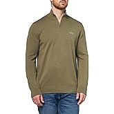 Lacoste Men's Long Sleeve Quarter-Zip High Neck Sweater