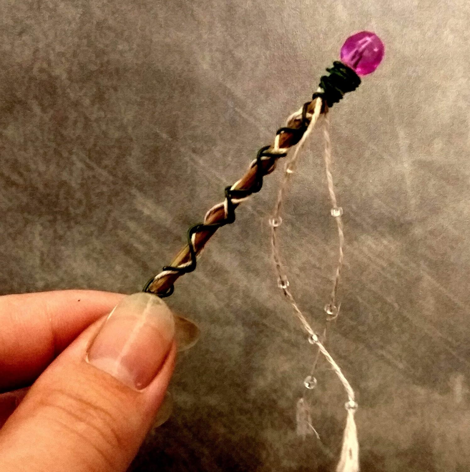 Amazon Com Fairy Wand Magic Miniature Wizard Wood For Spells