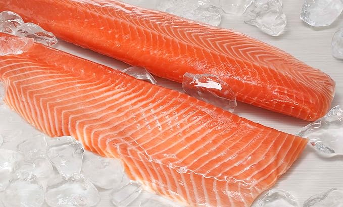 Amazon タスマニアサーモン お刺身用ロングロイン 大きさ 新鮮 大満足 タスマニアサーモン専門店cocotto 食品 飲料 お酒 通販