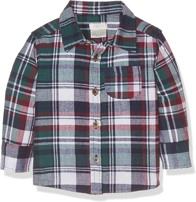 baby checked shirt