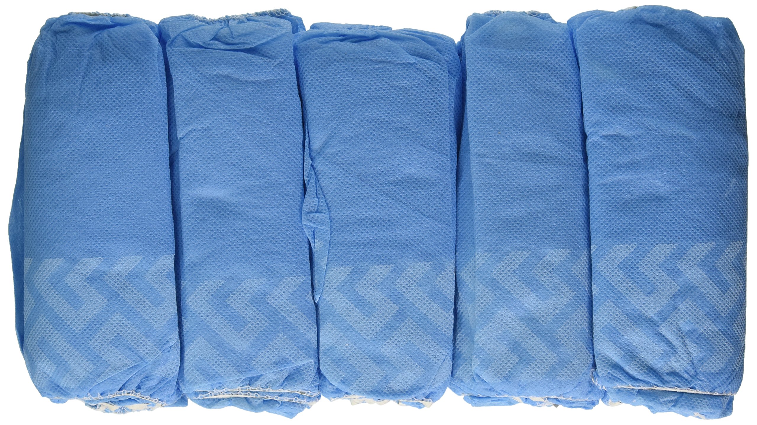 Medical Booties Shoe Covers Non Slip Package Of 50 Pair - 100 Covers - Blue 11