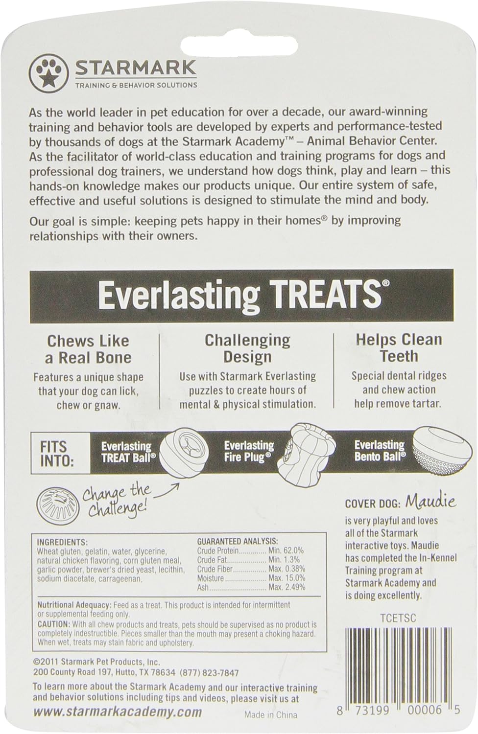 Starmark Everlasting Treat for Dogs Chicken, Medium, 51 g (Pack of 2) - Image 3