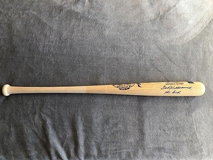 ted williams game used bat
