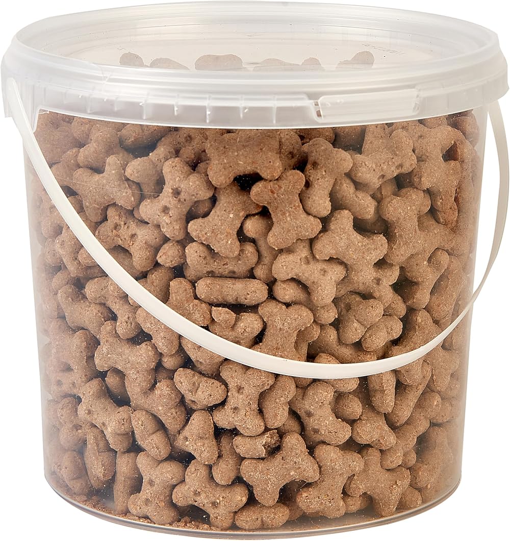 Hungry Pets Peanut Butter Bones Dog Biscuits 2.5L Crunchy Treats