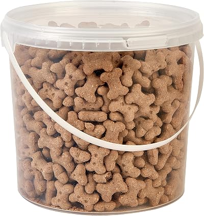 Hungry Pets Peanut Butter Bones Dog Biscuits 2.5L Crunchy Treats