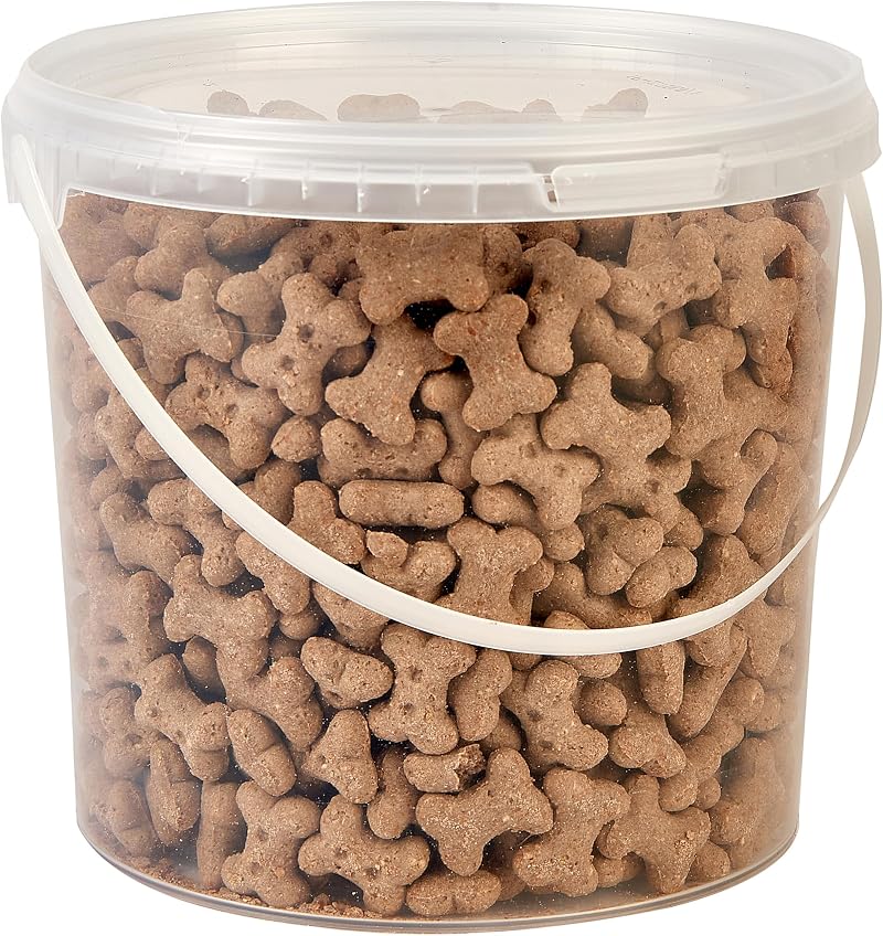 Hungry Pets Peanut Butter Bones Dog Biscuits 2.5L Crunchy Treats