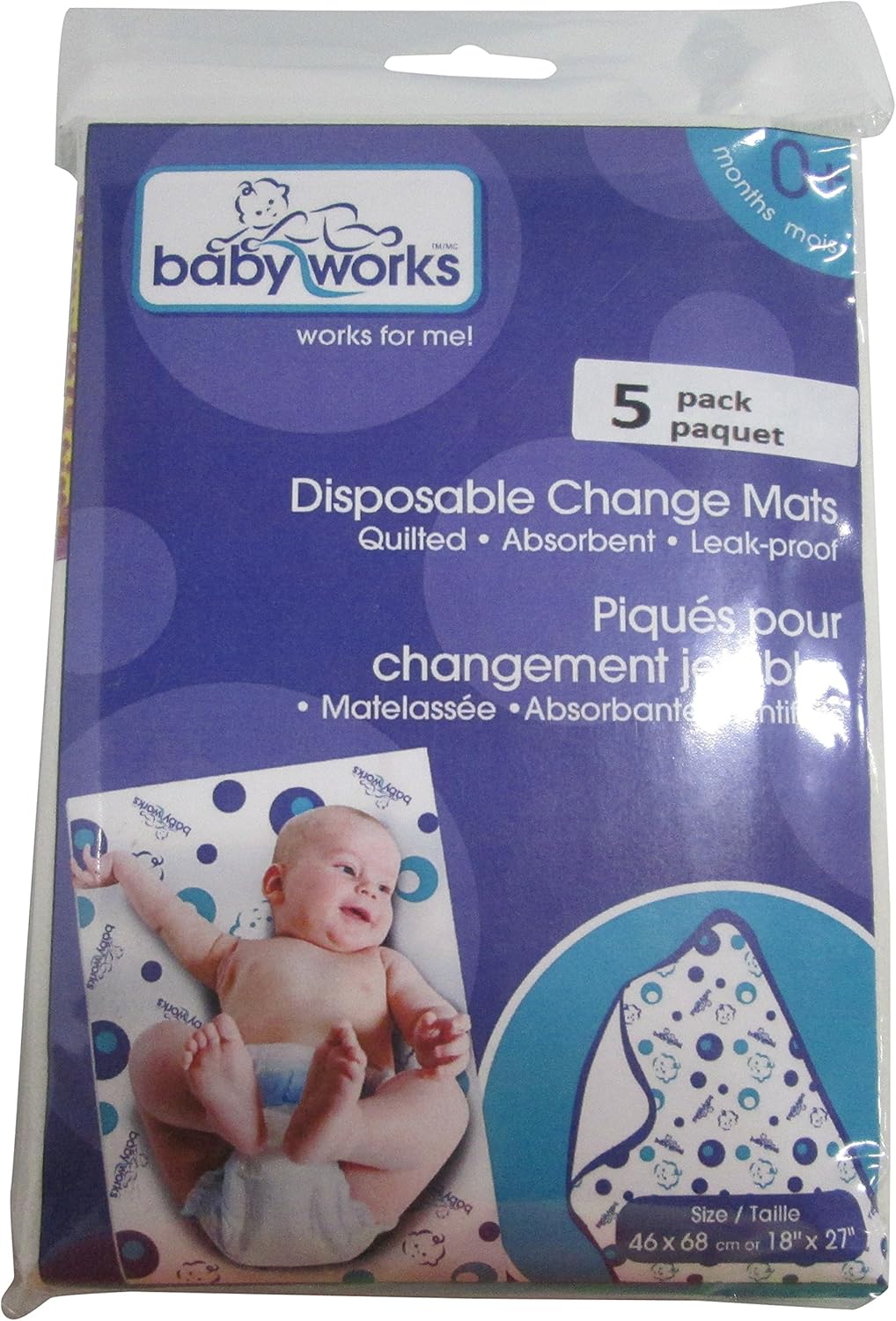 baby works disposable change mats