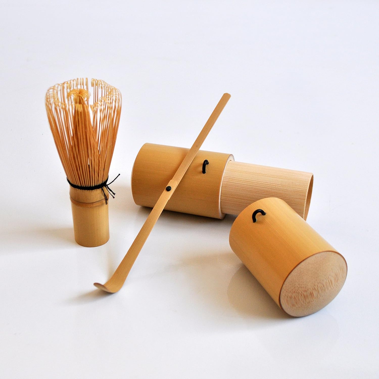 Brown Bamboo Matcha Accessories Set Canton Tea Co Home & Kitchen Matcha