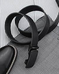 CHAOREN Mens Belt Leather Ratchet Belt