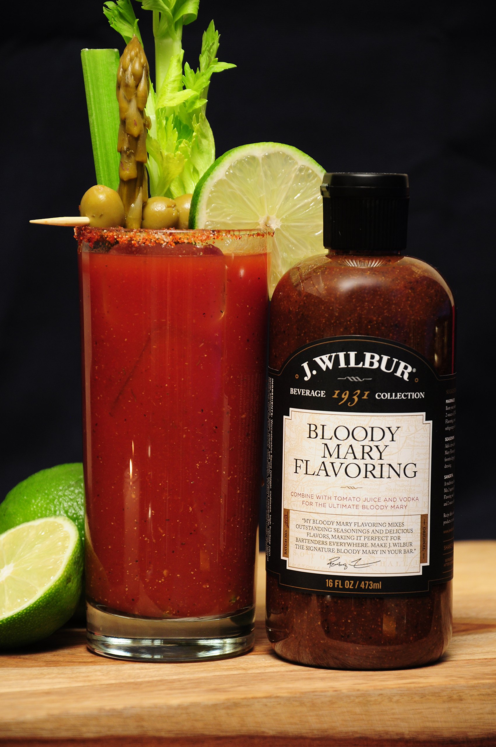 J.Wilbur Foods Gluten Free Bloody Mary Flavoring Mixes, 16 Oz. on Galleon Philippines
