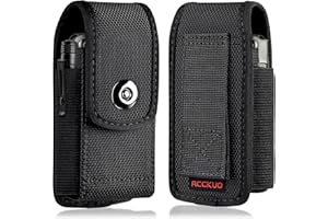 ACCKUO Multitool Sheath Compatible with Leatherman EDC Belt Organizer Tool Holster Pouch, Black