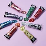 Moon Glitter Green Fine Face Body Glitter Gel 12ml Cosmetic Festival Face Paint view 4
