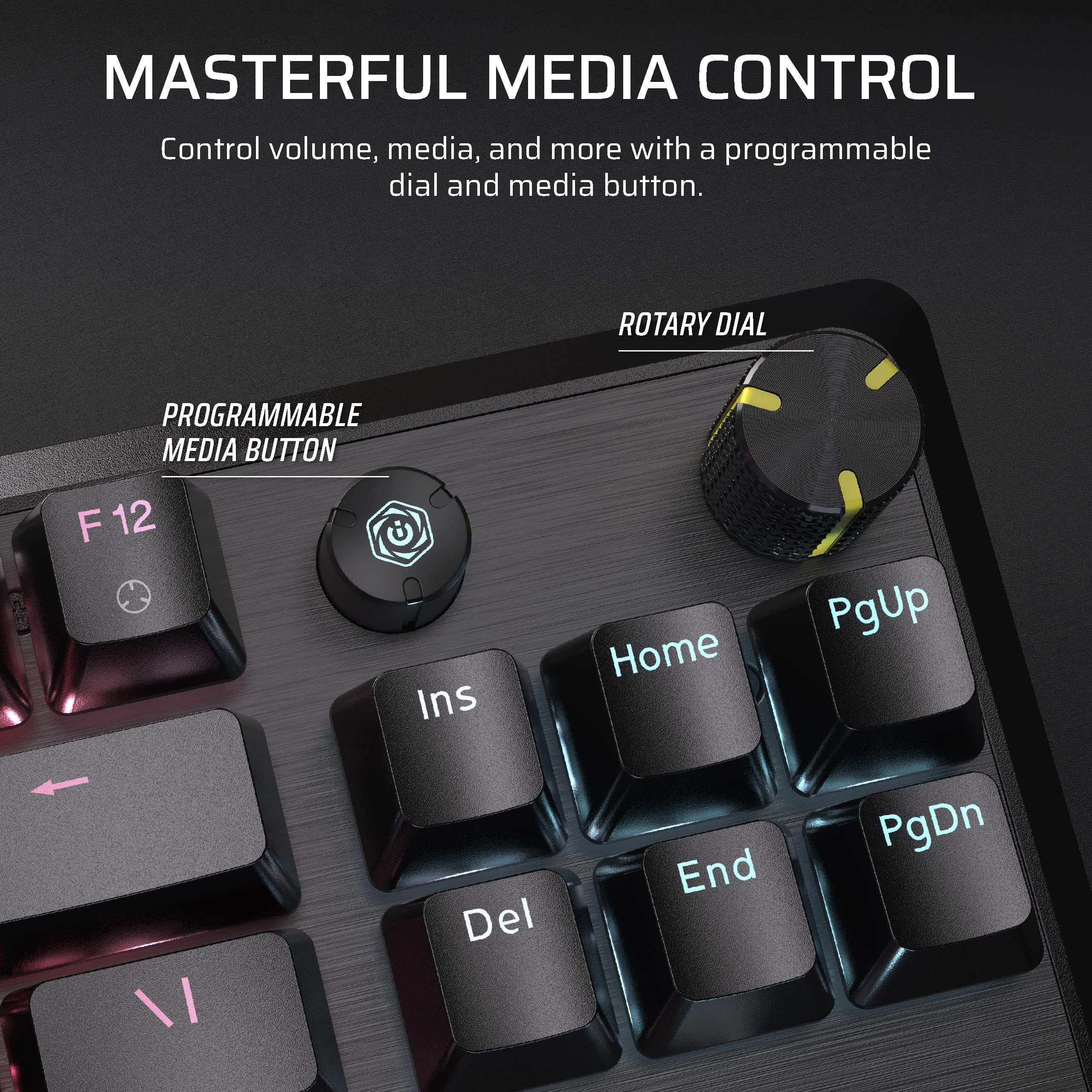 Corsair K70 CORE TKL RGB Tenkeyless Mechanical Wired Gaming Keyboard – Pre-Lubed MLX Red v2 Linear Switches, SOCD, ABS Double-Shot Keycaps, Sound Dampening, 1000Hz Polling, QWERTY NA – Black