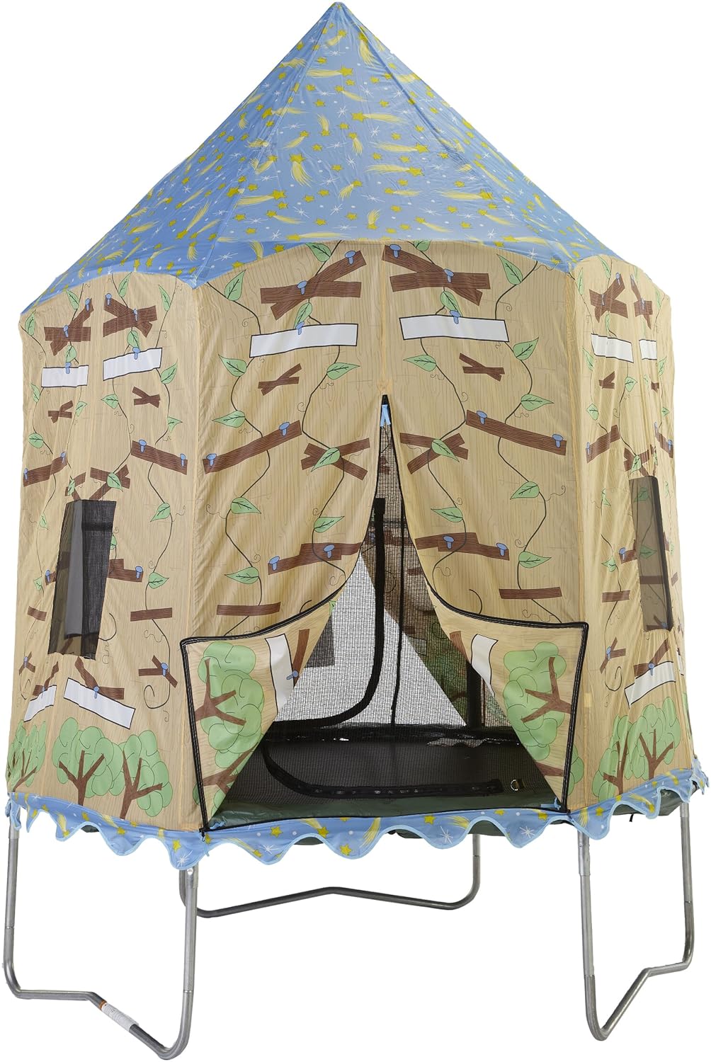 Amazoncom Bazoongi Tree House Trampoline Tent For 75 Feet Jump
