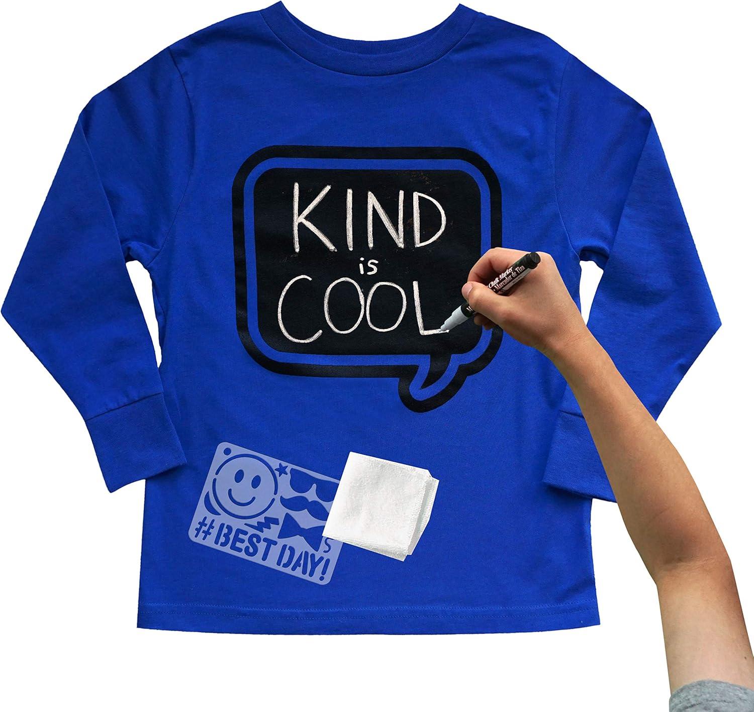 royal blue t shirt kids