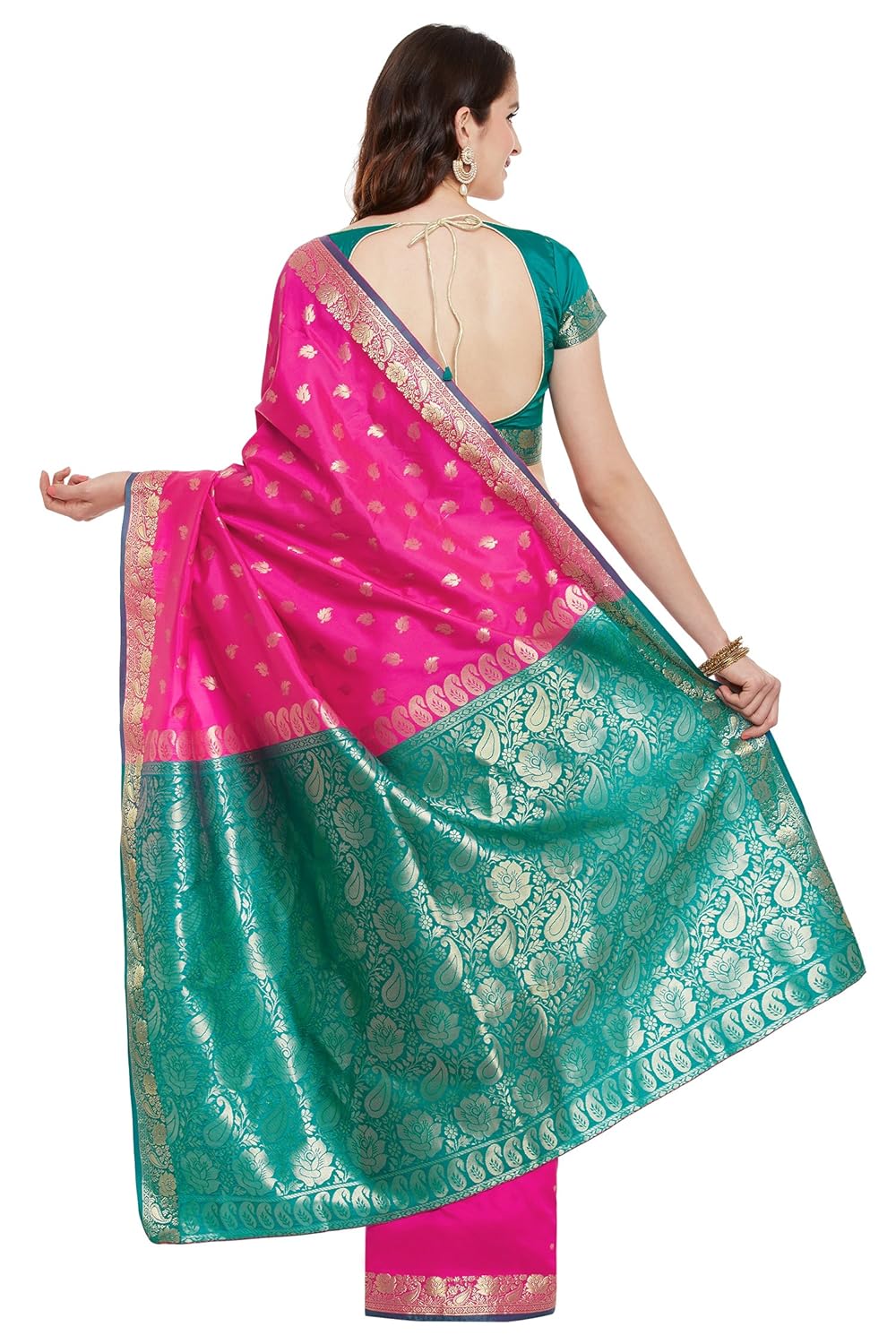 chhabra 555 women's saree with blouse piece