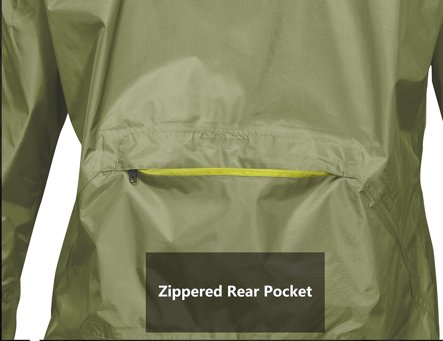 Little Donkey Andy Men's Waterproof Cycling Bike Jacket, Running Golf Rain Jacket, Windbreaker, Ultralight, Packable: Clothing