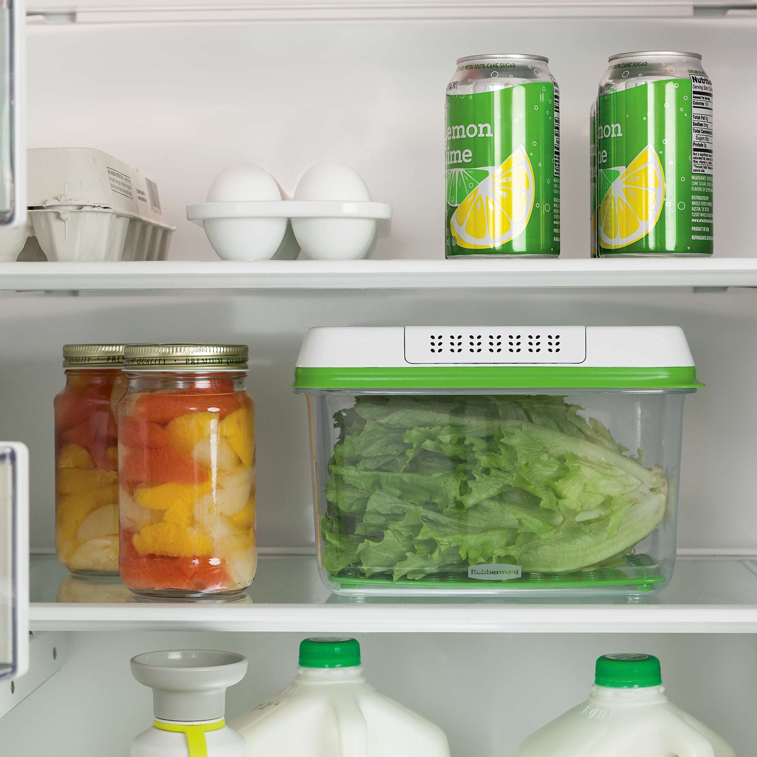 Rubbermaid FreshWorks Produce Saver Food Storage Container, Large, 17.3