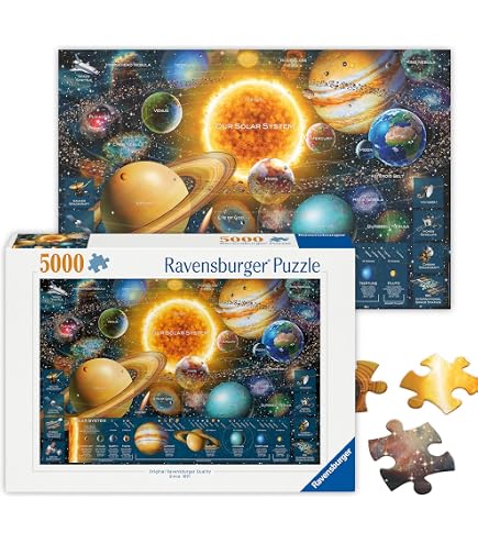 Ravensburger James Rizzi: City - 5000 pc Puzzle, Jigsaw Puzzles