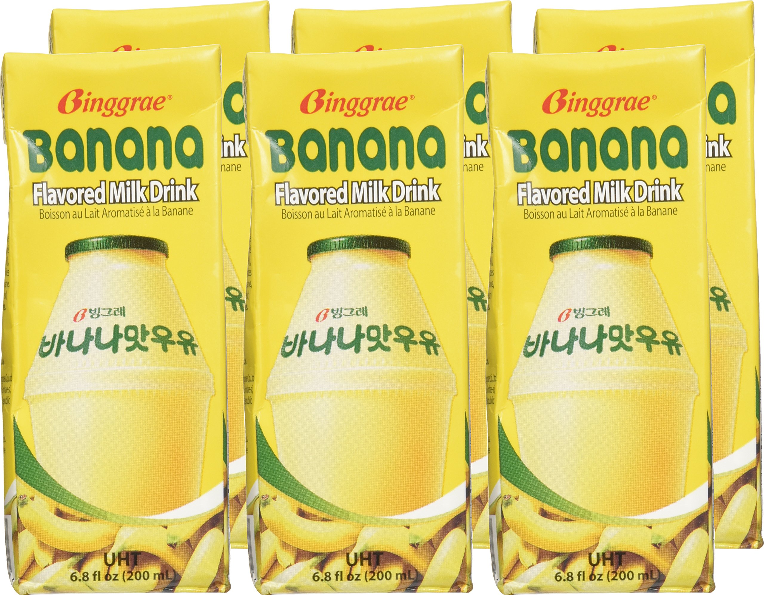 Binggrae Banana Flavor Milk 6 Pack Buy Online in United Arab Ermiates