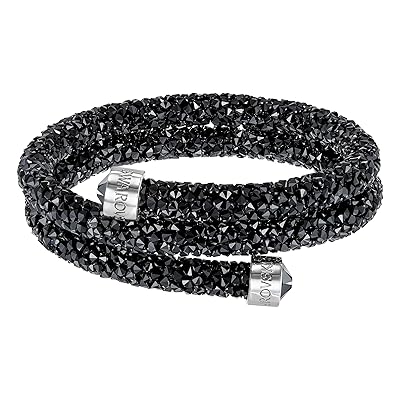 Swarovski Black Double Crystaldust Bangle Elegant Malaysia Ubuy