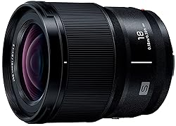 Panasonic LUMIX S-S18 Full Size Mirrorless Single