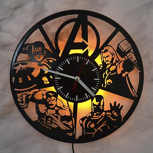 Amazon Com The Avengers Marvel Comics Yellow Led Light