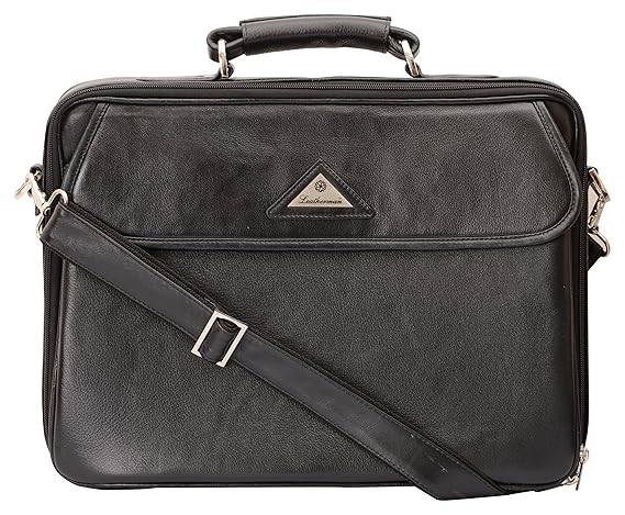 Leatherman Leather BlackLaptop Bag