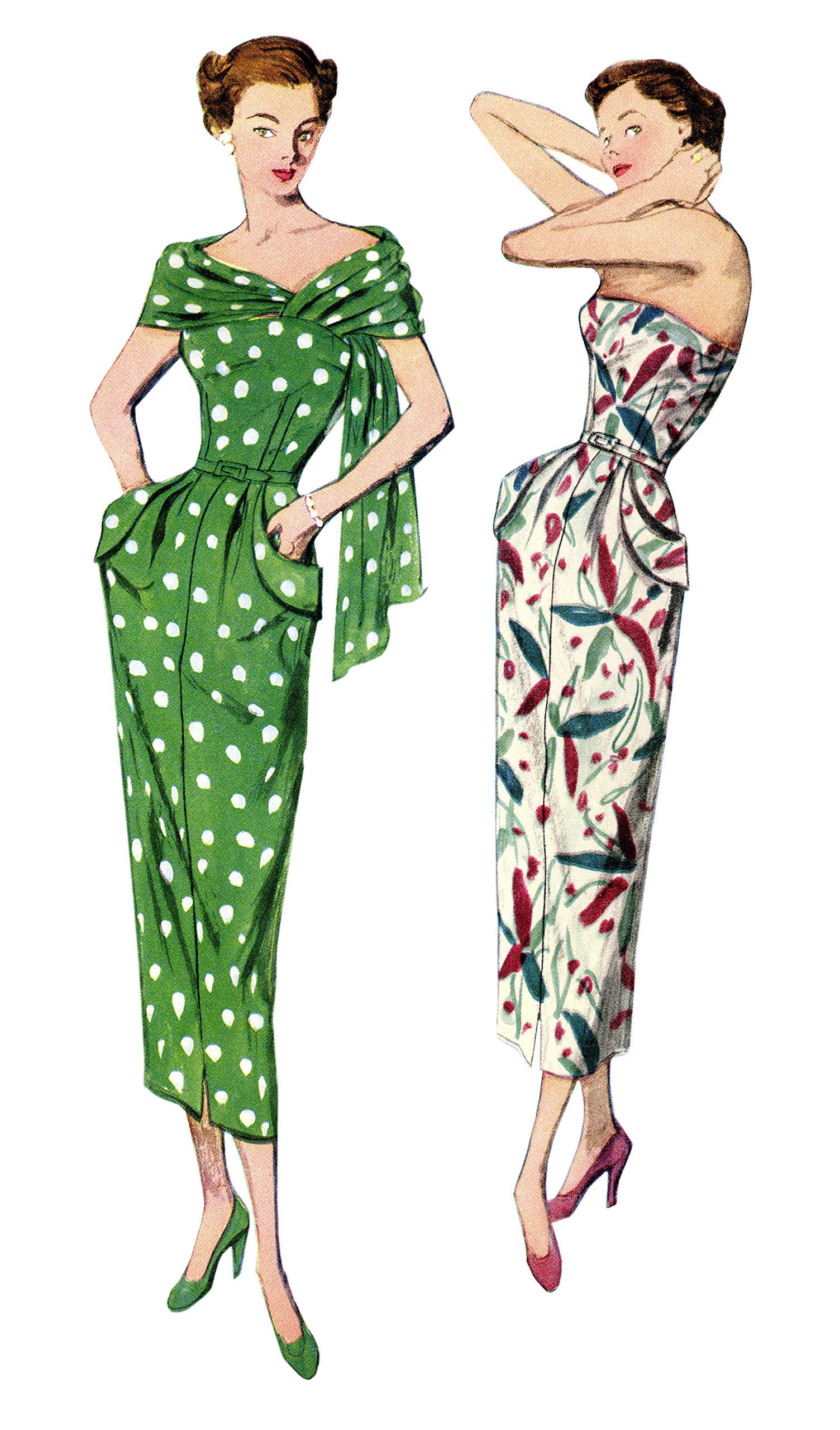 Simplicity Sewing Pattern S8876 Misses'/Women's Vintage Dress and Stole