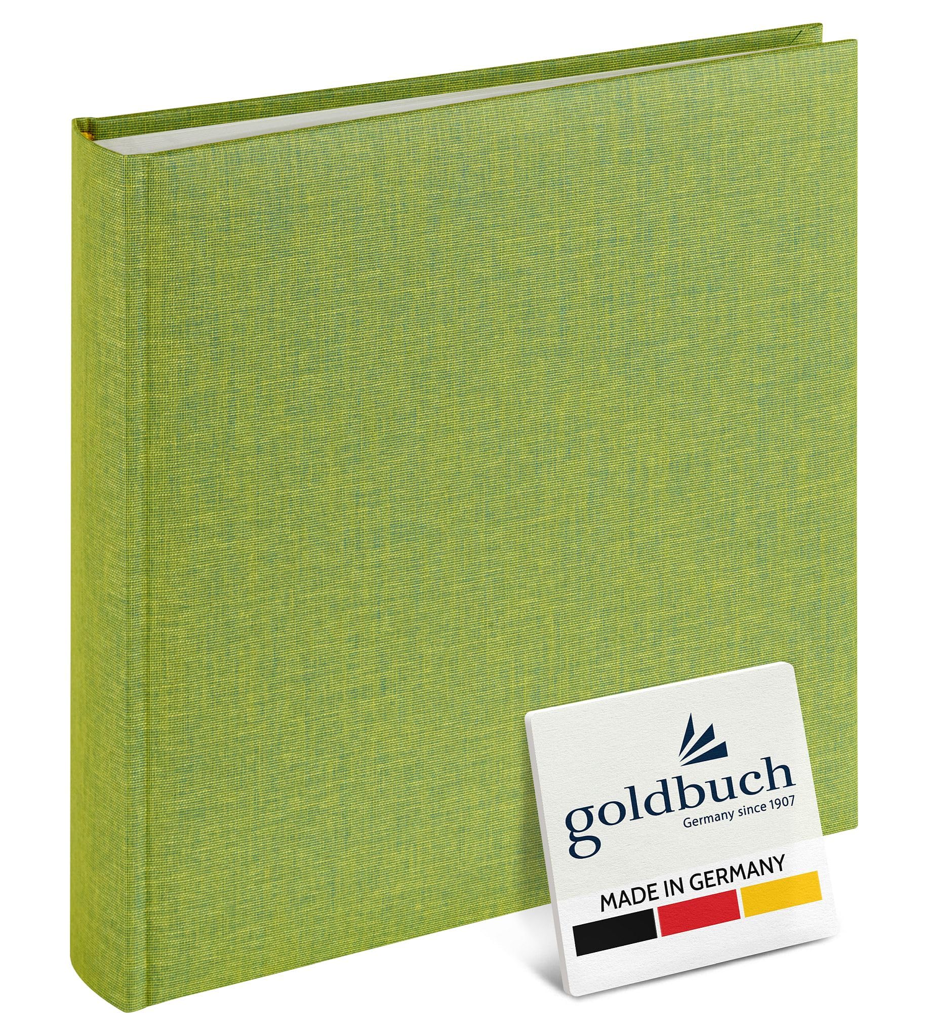 Goldbuch Trend Photo Album 25 x 25 cm, 60 Pages with Pergamine, light green, 25x25 cm