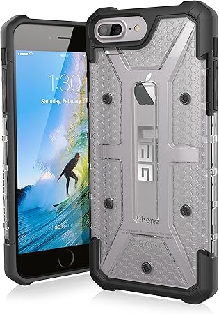 uag iphone 8 plus iphone 7 plus iphone 6s plus 5 5 inch screen plasma feather light rugged ice military drop tested iphone case