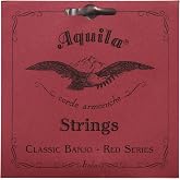 Aquila Red Series AQ-11B Banjo Strings &ndash; Medium Tension DBGDG &ndash; Set of 5