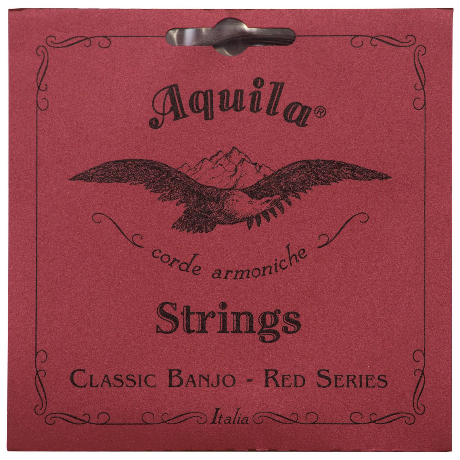 Aquila Red Series AQ-11B Medium Tension Banjo Strings 5-Piece Set