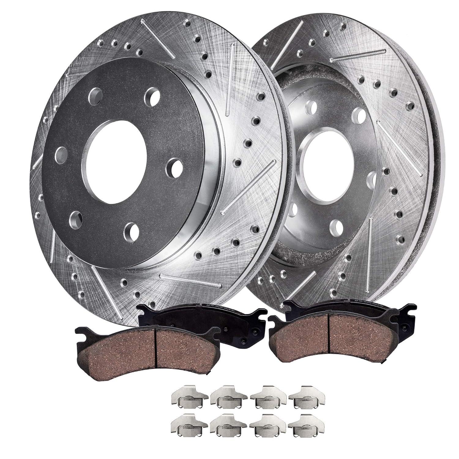 FRONT KIT Car & Truck Brake Discs, Rotors & Hardware OE Replacement