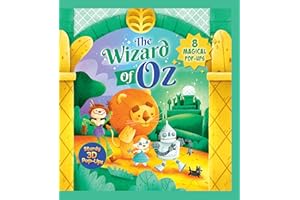 The Wizard of Oz: 8 Magical Pop-Ups (Happy Fox Books) Pop-Up Book for Kids Ages 3 and Up - Dorothy, Toto, Scarecrow, Tin Man, Cowardly Lion, Wicked Witch of the West, and More