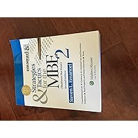 Strategies & Tactics for the MBE (Multistate Bar Exam) (Emanuel