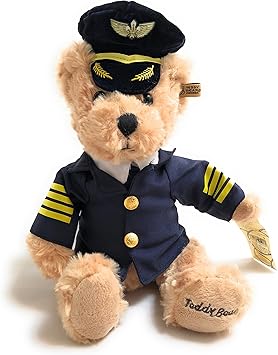 oso piloto peluche