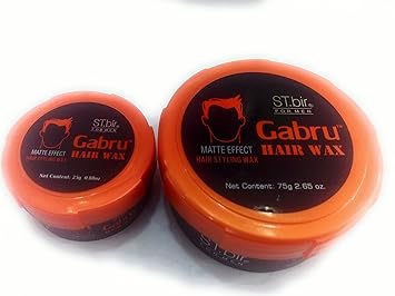 Buy St Bir Matte Effect Gabru Hair Wax Combo 75 25 G Online At