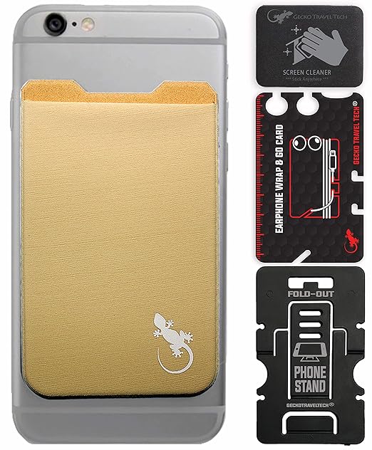 Custodia Porta Carte E Borsellino Per Telefono Portamonete E Carte Di Credito Gecko Portafoglio E Portacellulare Porta Monete Per Retro Telefono