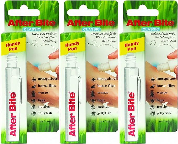 Afterbite Bite and Sting Relief Pen X 3 (TRIPLE PACK) Amazon.co.uk