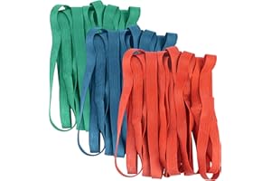 24 Pack Moving Blanket Rubber Bands - Heavy Duty Extra Large Packing Bands for Moving Blankets and Furniture - Variety of Sizes 26in, 30in & 42in - 24 Pack of Mover Bands - kitchentoolz