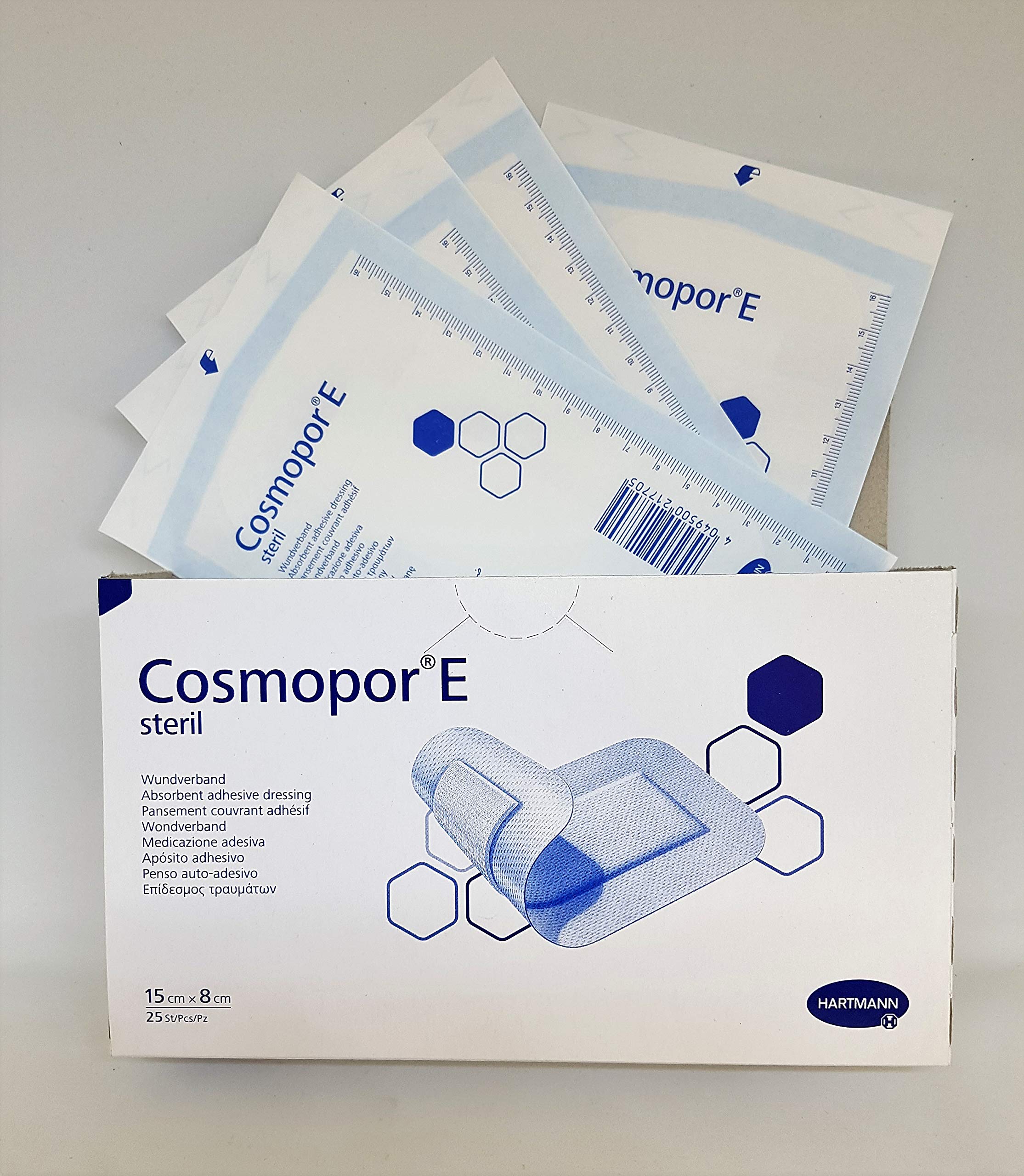 COSMOPOR E Adhesive Dressings 15 x 8cm - Pack of 10