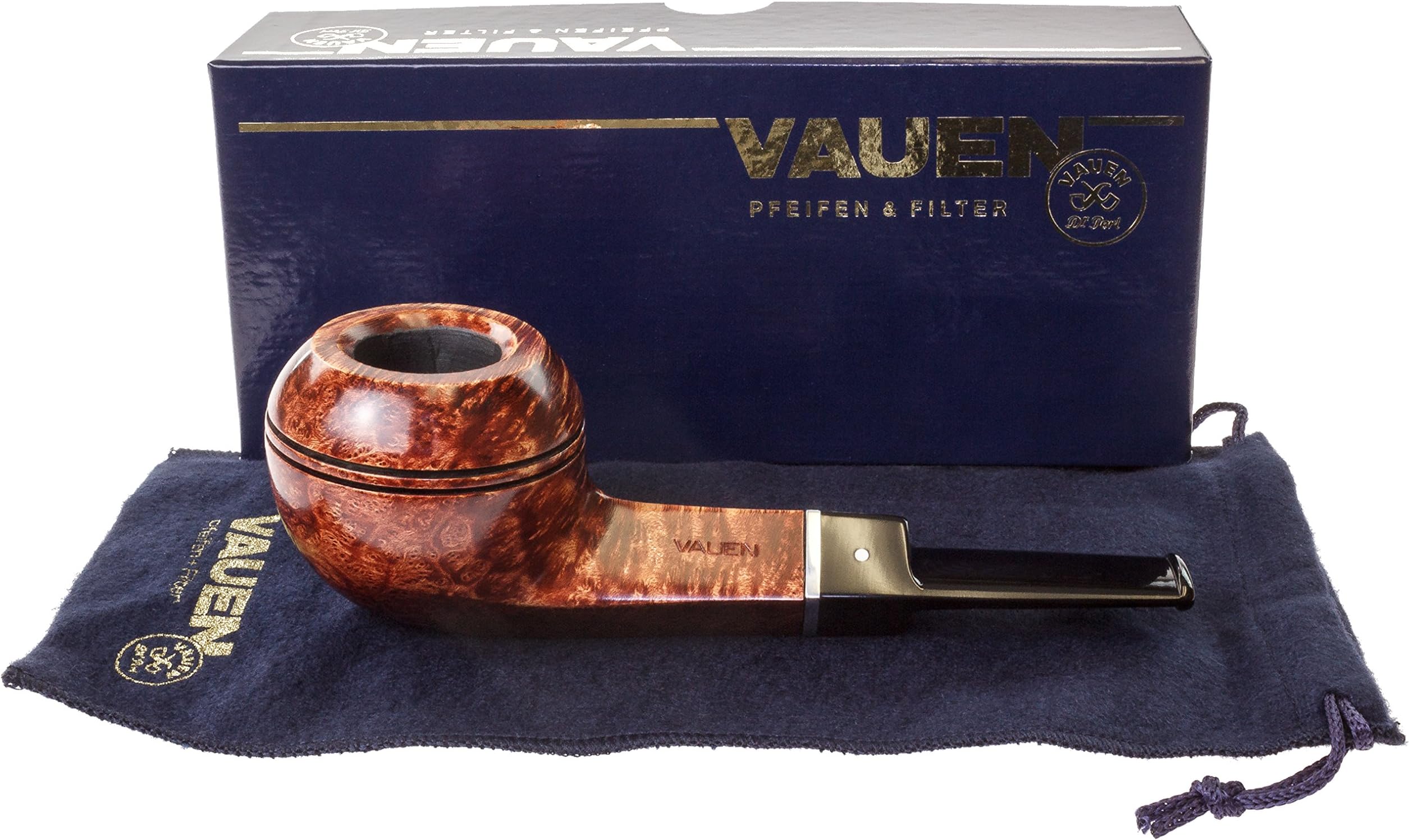 Vauen Empire ER159 Tobacco Pipe - Chestnut