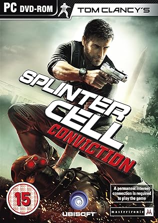 Image result for splinter cell conviction dvd cover pc