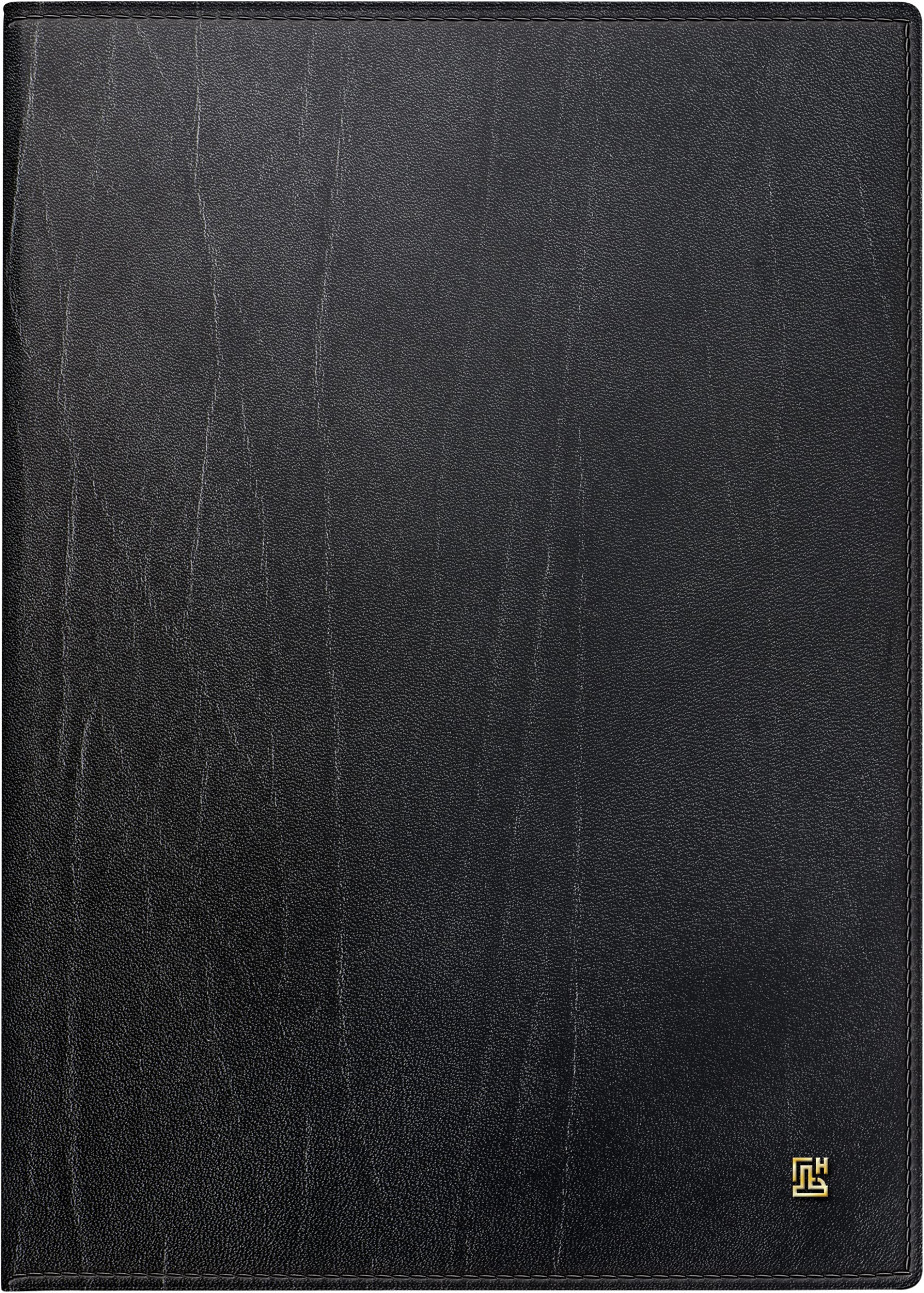 BRUNNEN Daily Calendar Model 765 2023 Sheet Size 14.3 x 20.2 cm Black