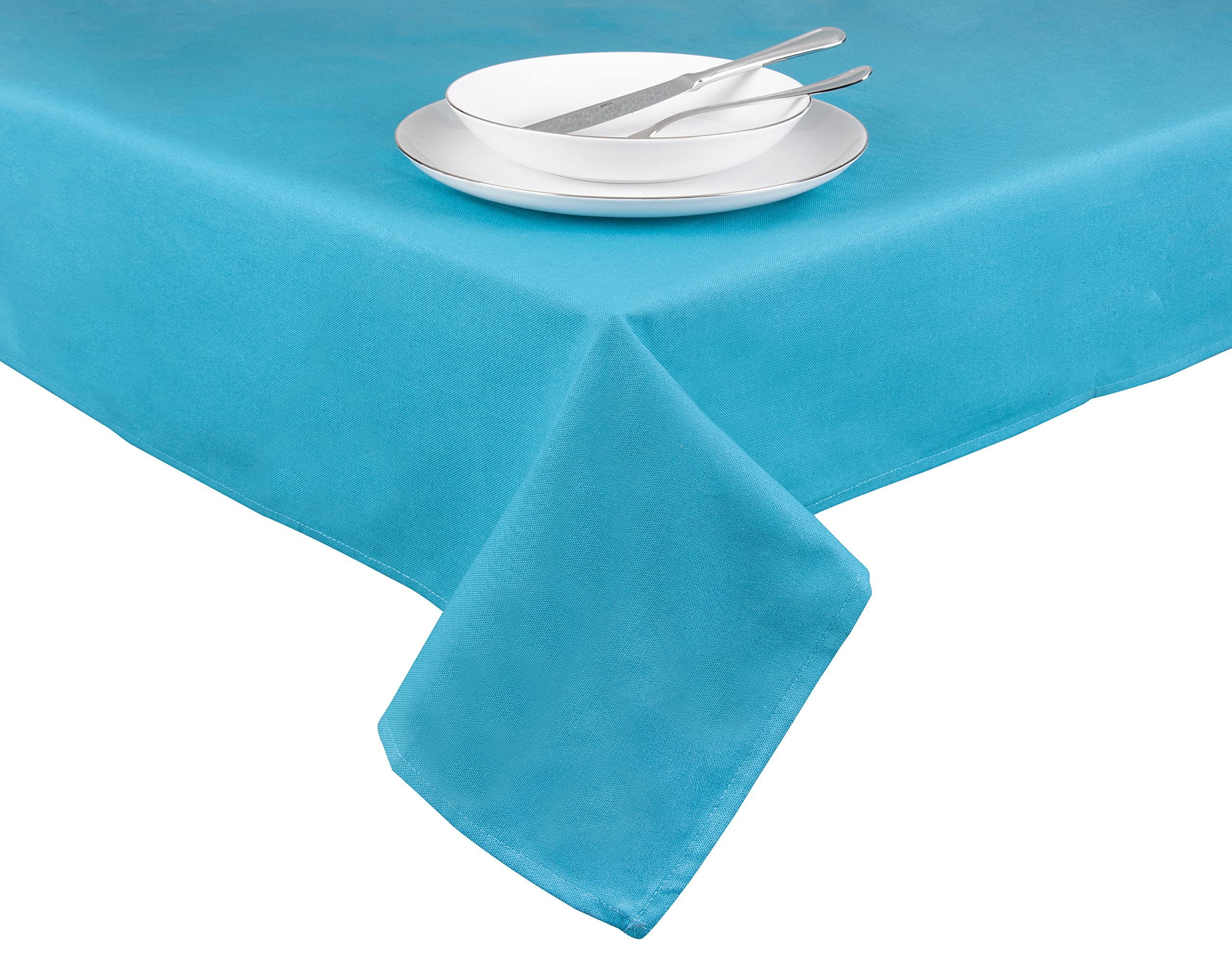 Excelsa Panama Table Cloth Light Blue