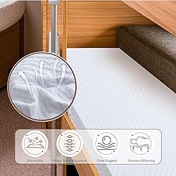 Dyonery RV Mattress Short Queen, 8 Inch Memory Foam