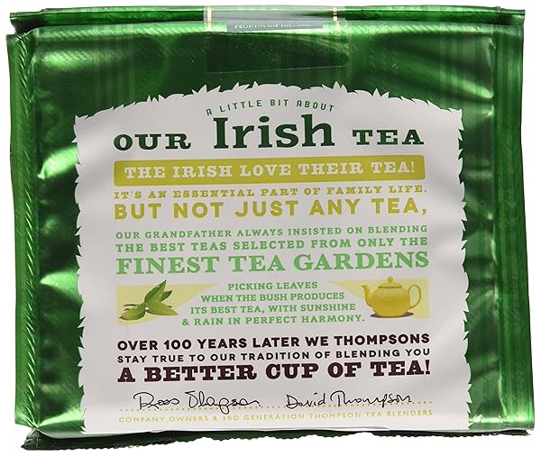 THOMPSON’S PUNJANA IRISH BREAKFAST 80 TEABAGS (8.82OZ) X 1 PACK
